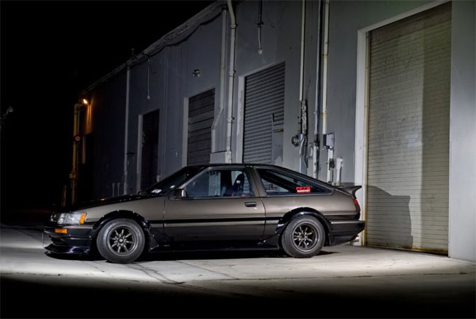 Random Snap>> Bernard’s Flared Brown Ae86