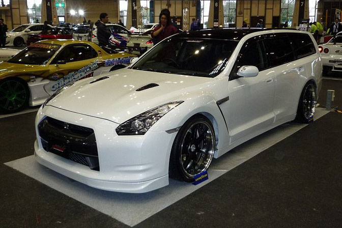 Random Snap>>kids Heart R35 Gt-r�Wagon