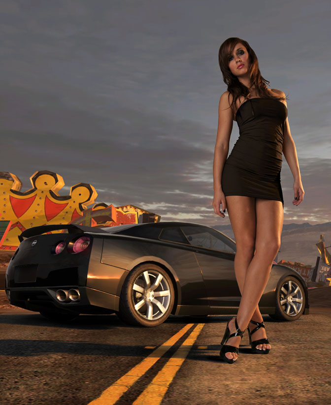 Need For Speed Girls>>krystal And�Gtr