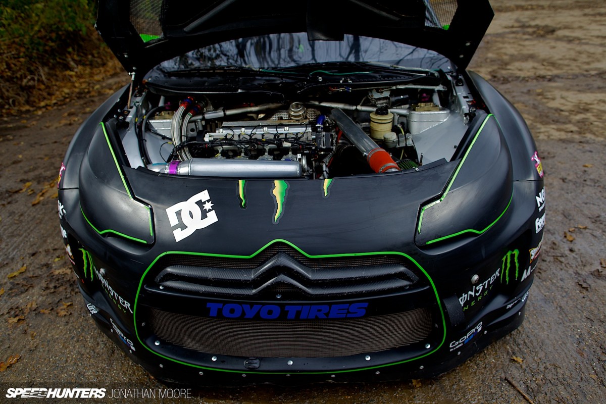 Liam Doran's Citroën DS3 rallycross Supercar shoot
