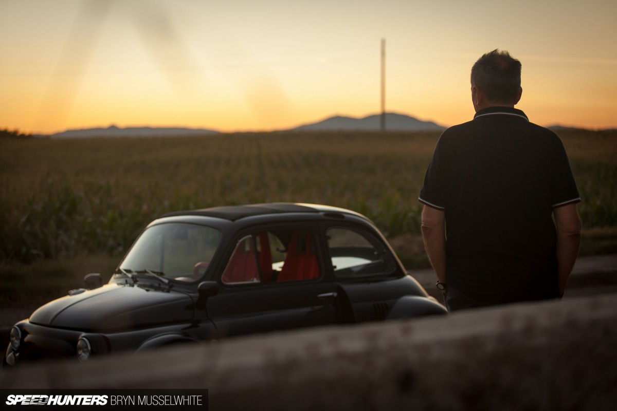 Oemmedi Meccanica fiat 500 V8 Ferrari-4