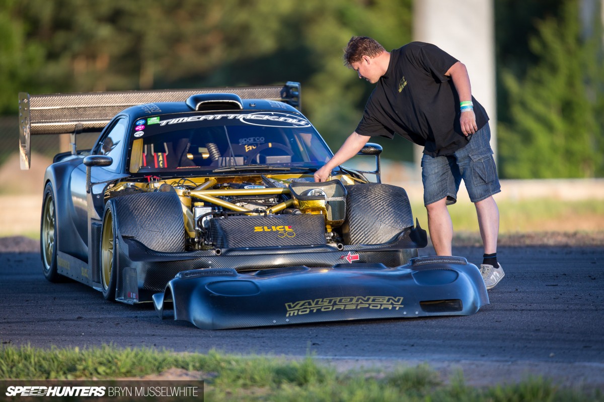 Valtonen RX7 carbon SR20 Gatebil Mantorp 2014-29