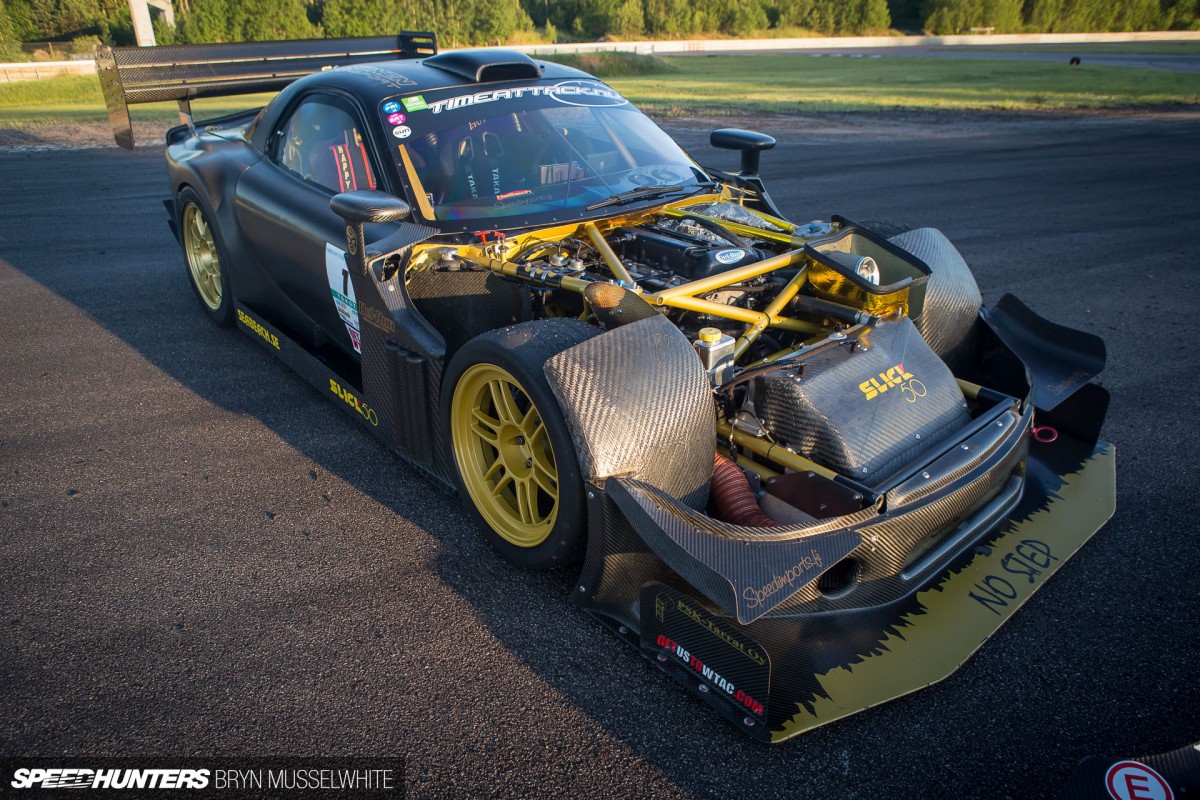 Valtonen RX7 carbon SR20 Gatebil Mantorp 2014-30
