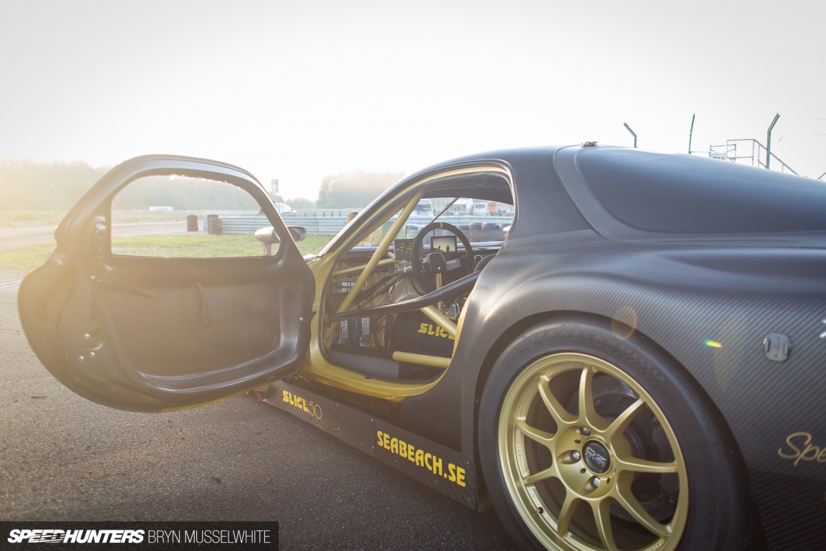 Valtonen RX7 carbon SR20 Gatebil Mantorp 2014-38