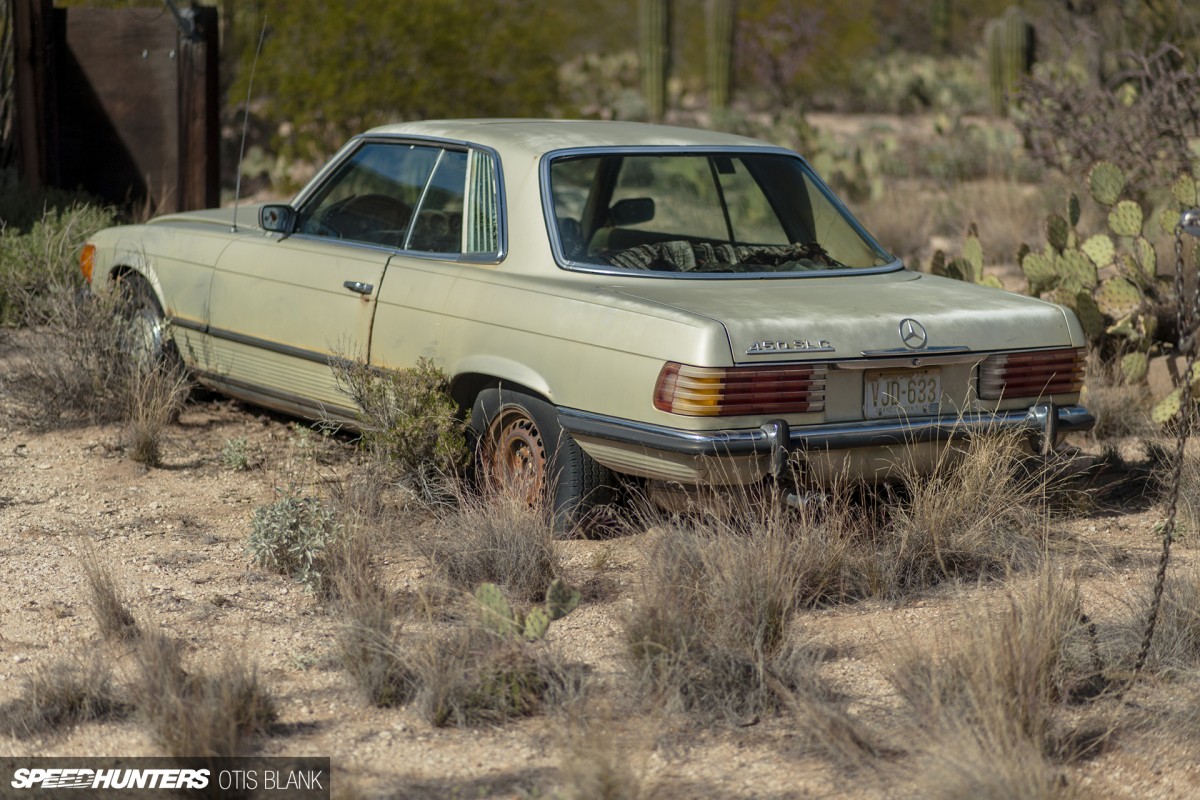 Deserted Desert Benzes