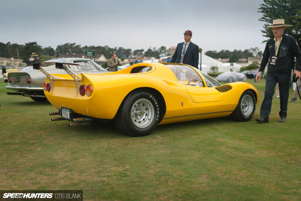 Ferrari Dino 206 Competizione Jim Glickenhaus Pebble Beach Concours 2014 Otis Blank 010