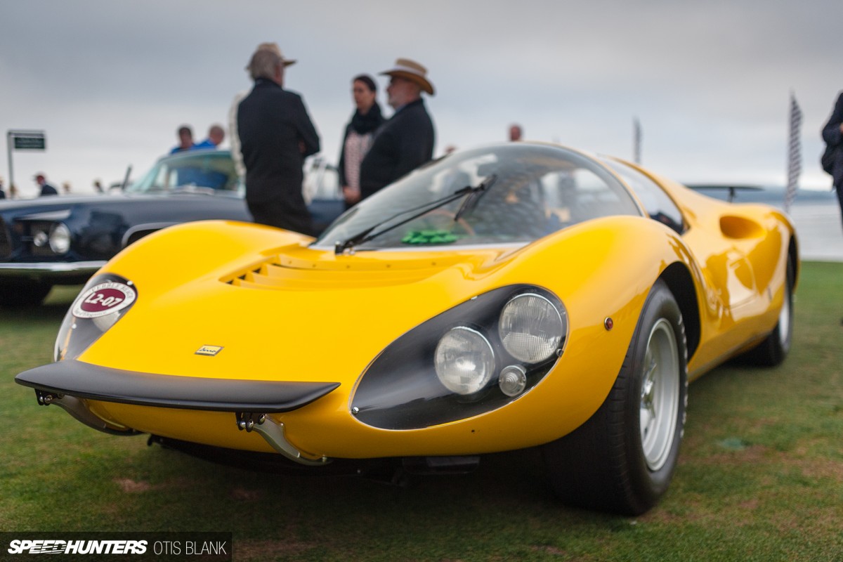 Ferrari Dino 206 Competizione Jim Glickenhaus Pebble Beach Concours 2014 Otis Blank 044