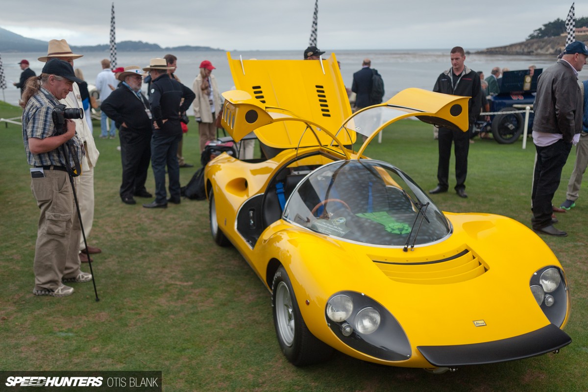 Ferrari Dino 206 Competizione Jim Glickenhaus Pebble Beach Concours 2014 Otis Blank 047