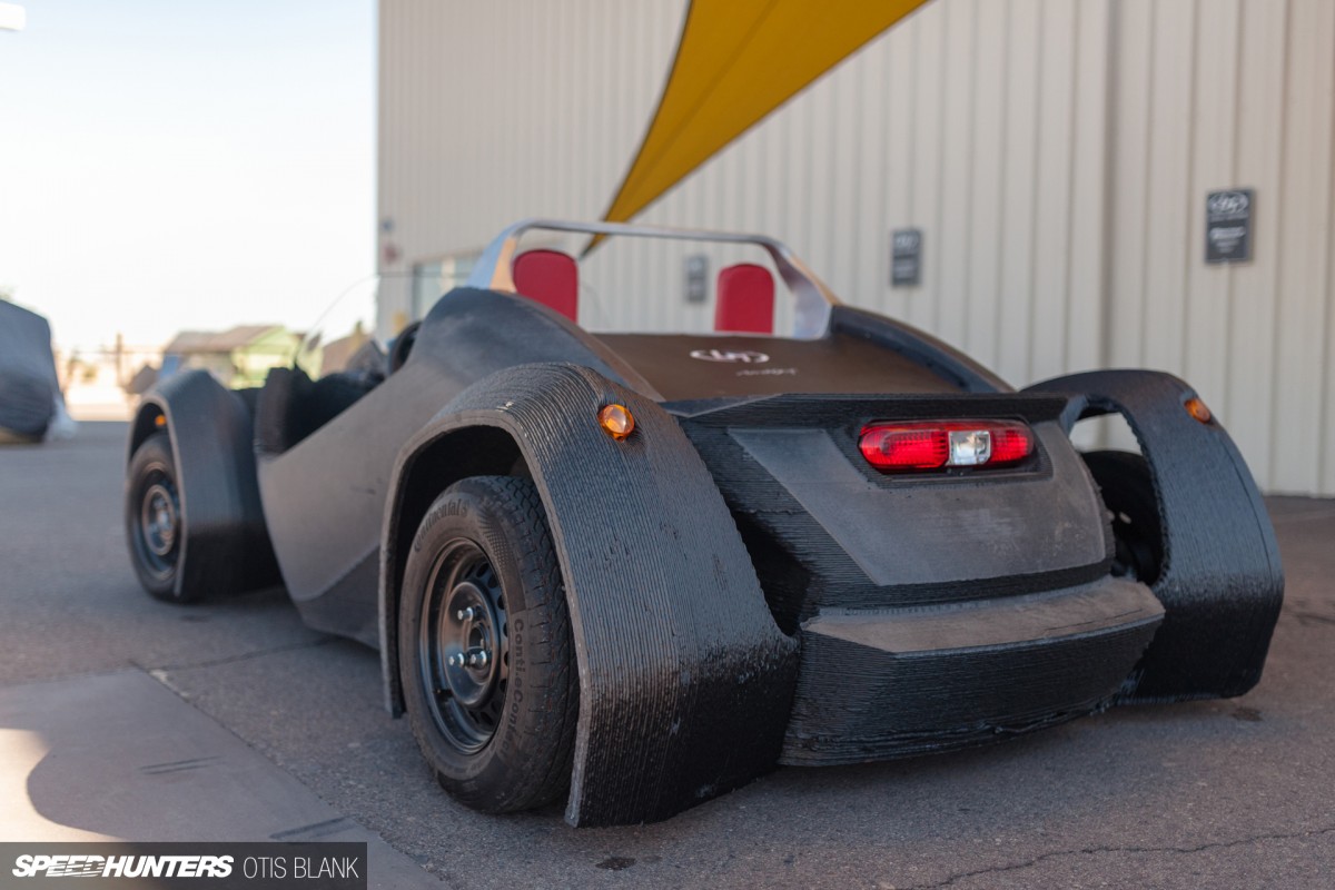 Local Motors Strati 3d Printed Car 2014 Otis Blank 037