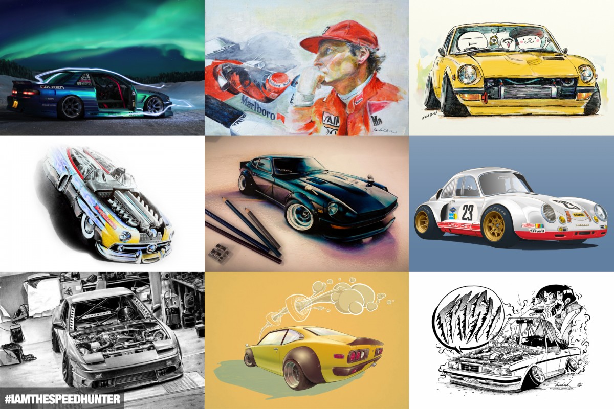 Overwhelmed By Your Incredible Automotive Art