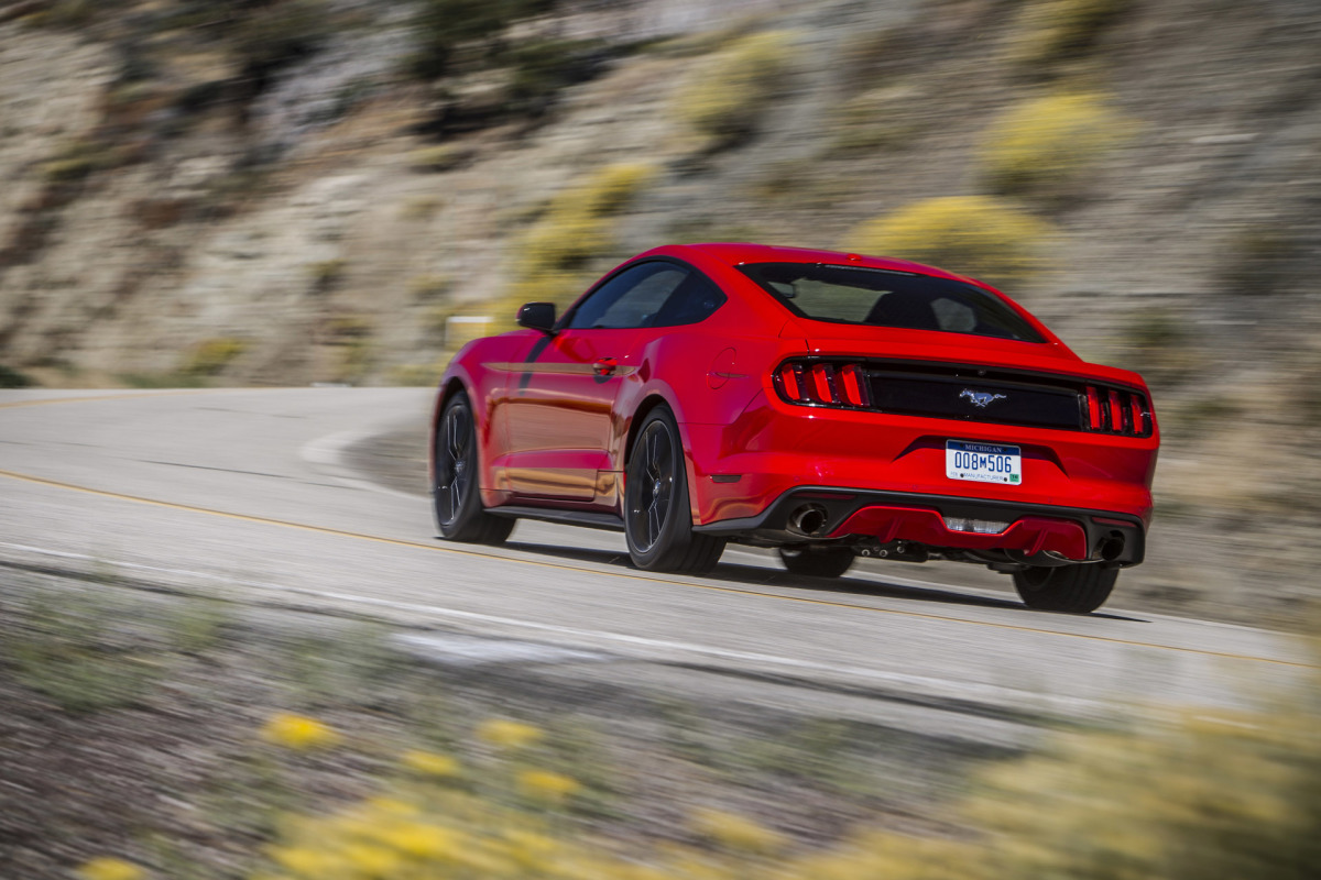 2015 Mustang Media Drive in L.A.