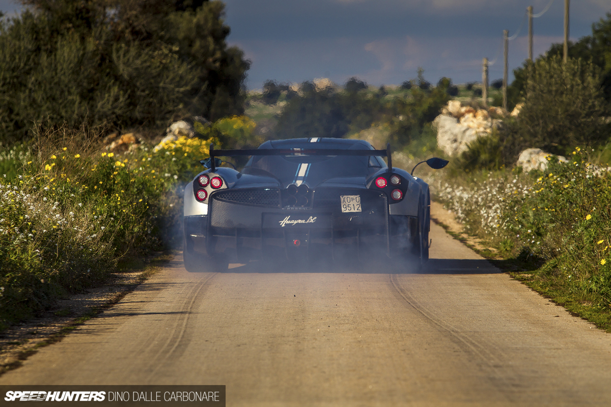 Getting Loose In the Pagani Huayra BC