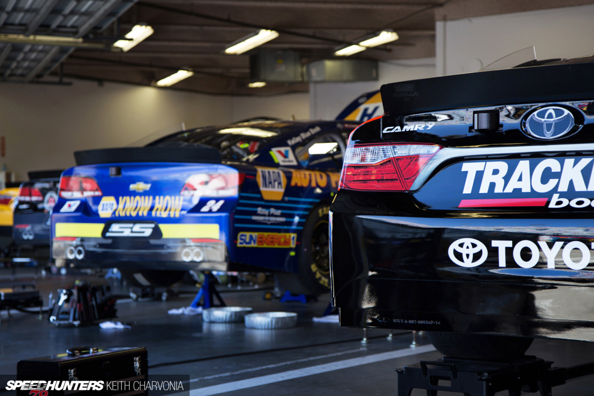 Daytona Prep: Snooping Around A NASCAR Garage