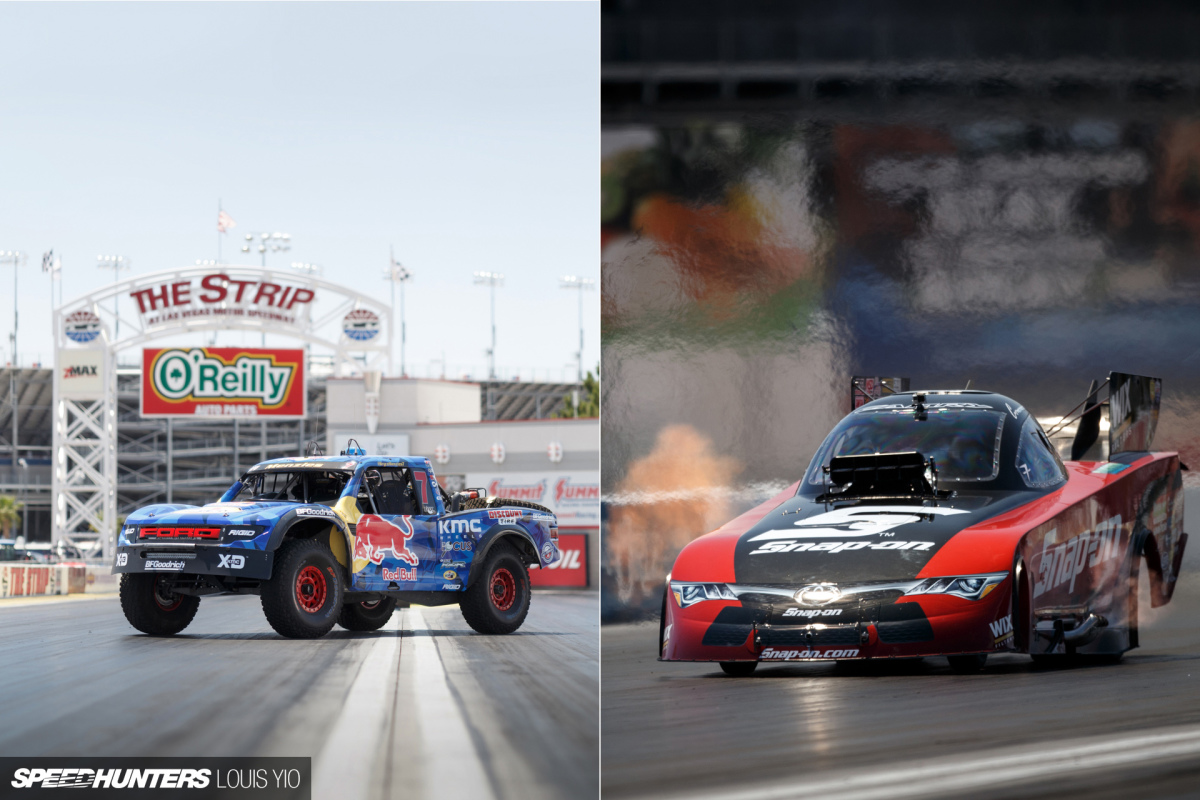 Trophy Truck Vs Drag Car