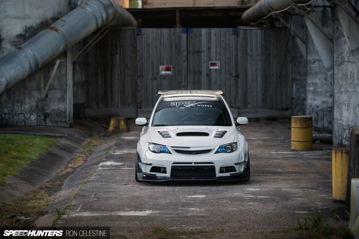 East Meets West In A Wide-Body WRX Hatch