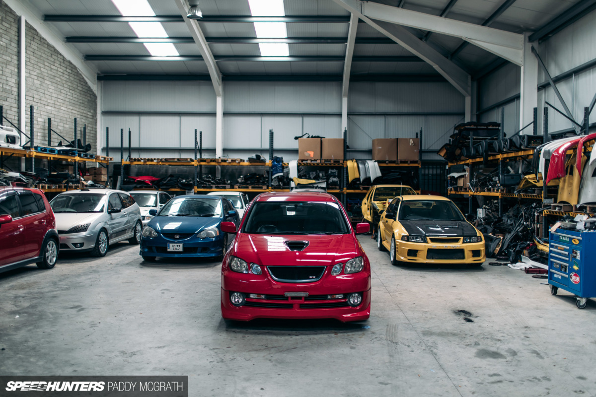 2017 Mitsubishi Lancer Shed Ireland Speedhunters by Paddy McGrath-5