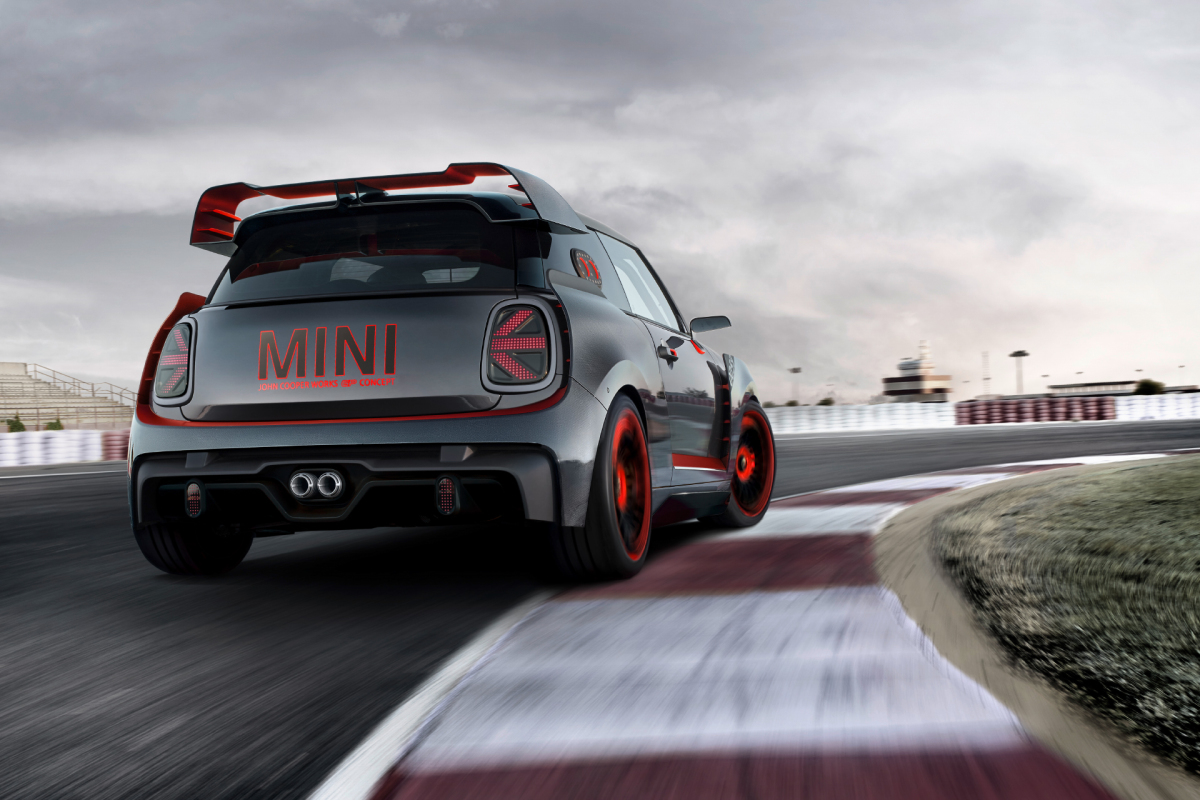 Aero Overload: MINI’s JCW GP Concept