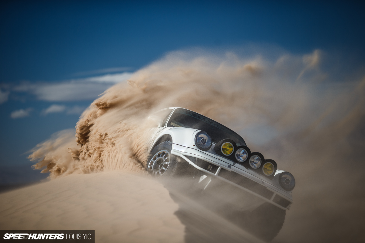 Sand Surfing, 911 Style