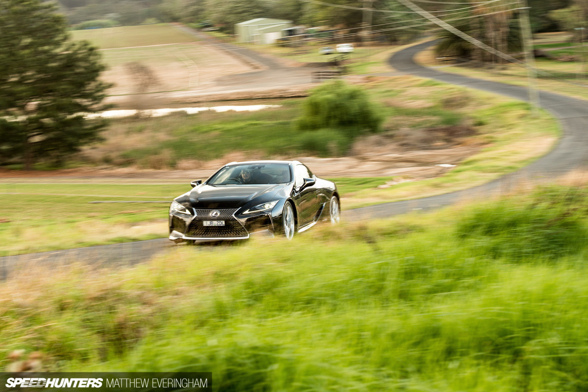 The Lexus LC 500h In A Land Down Under