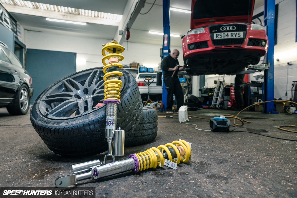 Suspension Sorted On Project RS4