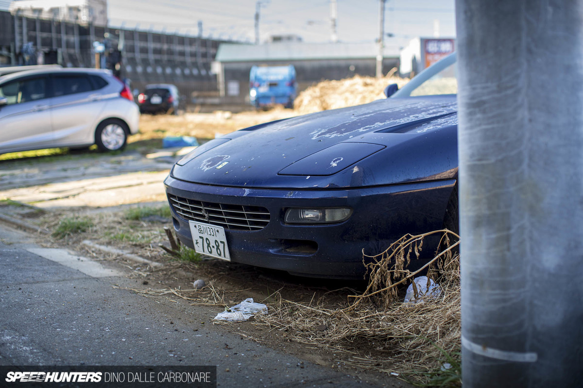 The Abandoned Ferrari In Tokyo