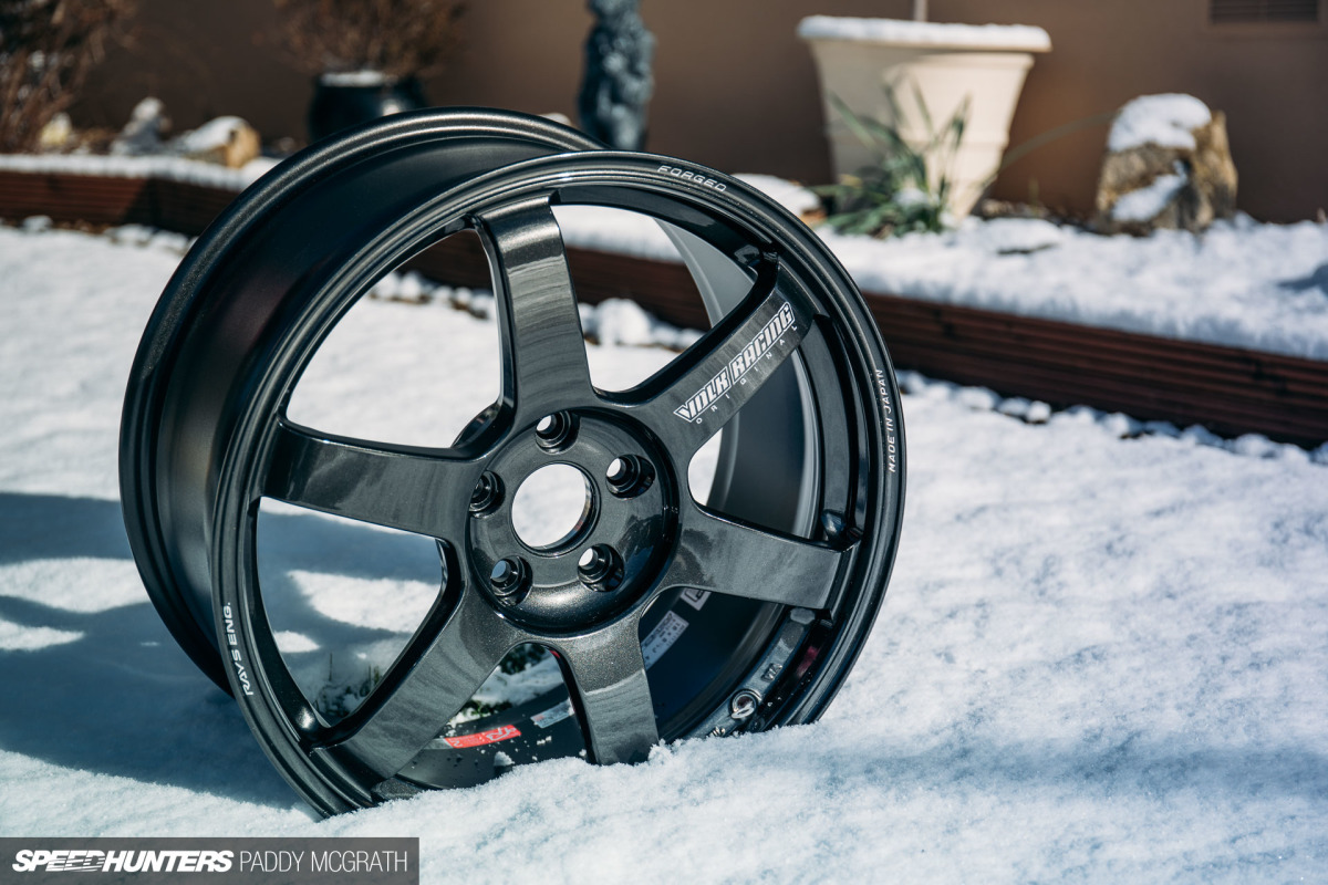 2018 Project GTI Volk Racing TE37 Saga Unboxing Speedhunters by Paddy McGrath-22