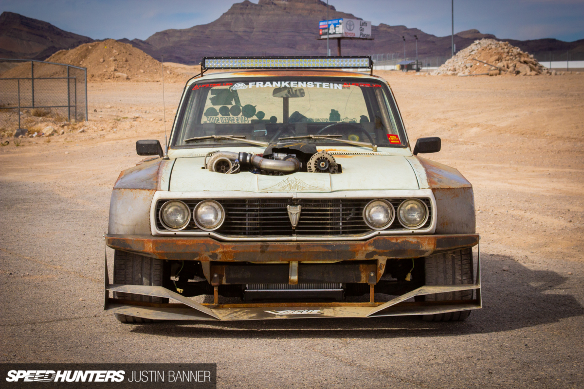 The Turbo V8 Frankenstein Hilux