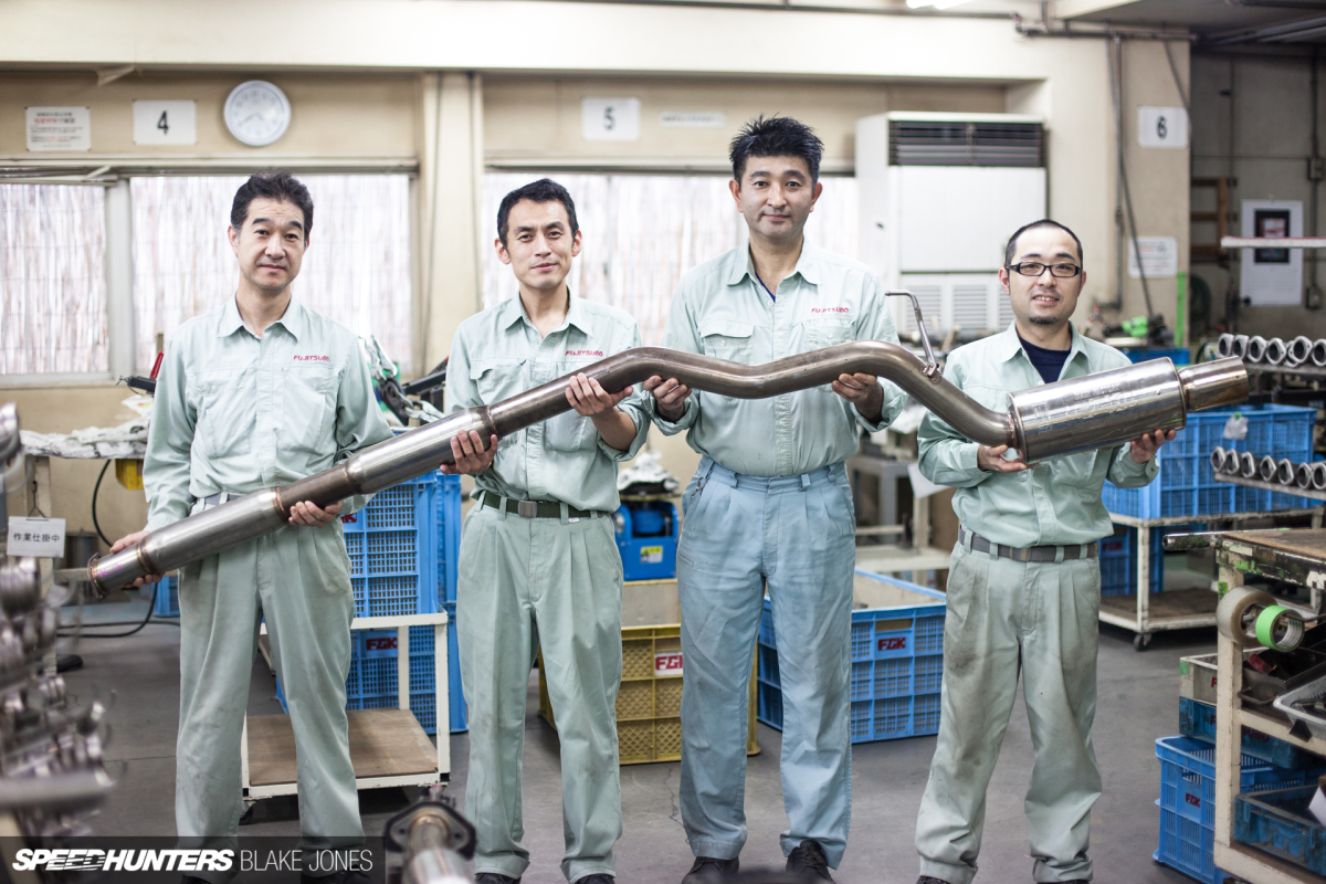 The Art Of Exhaust-Making At Fujitsubo