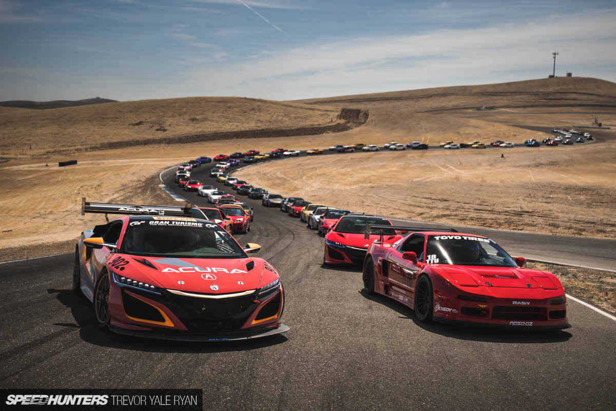 NSXPO Meets Type R Club At Thunderhill