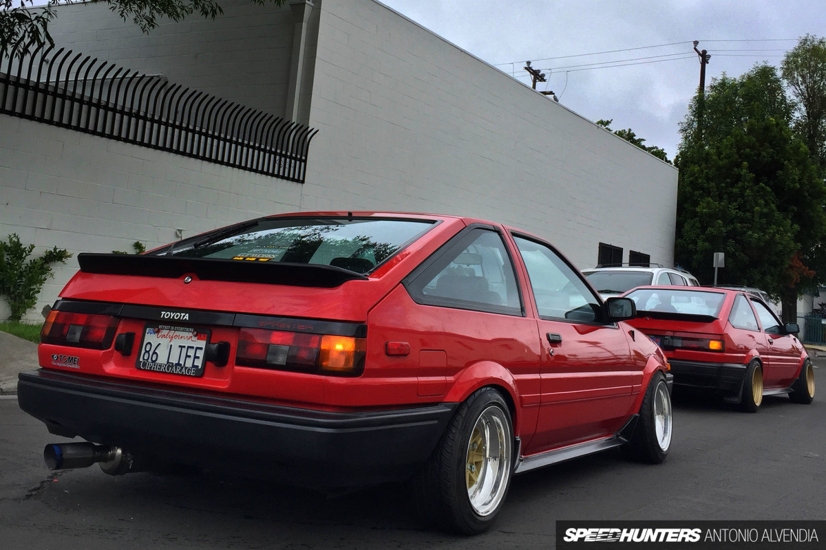 Cipher Garage AE86 twins 86LIFE SSR Wheels