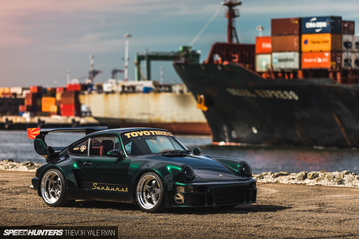 Old School JDM: A Sunburst Porsche 964 Turbo