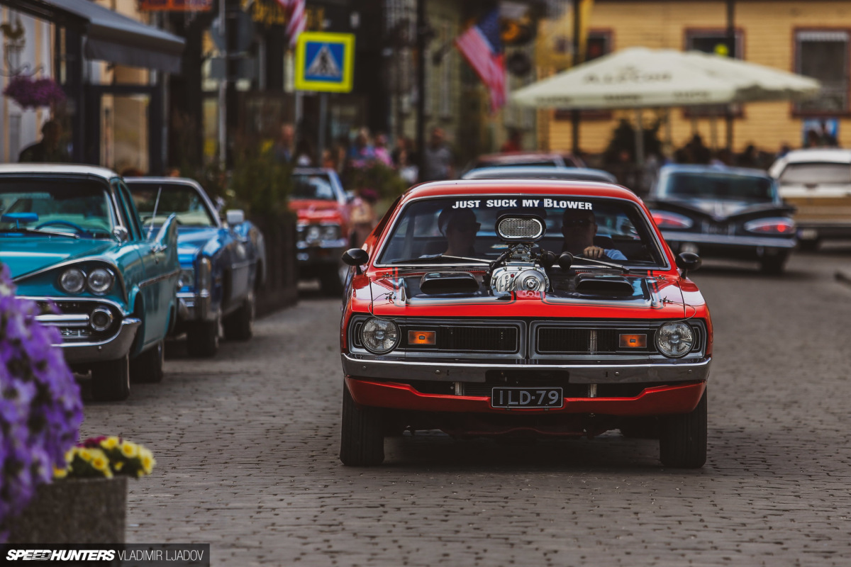 Celebrating American Car Culture In A Post-Soviet Land