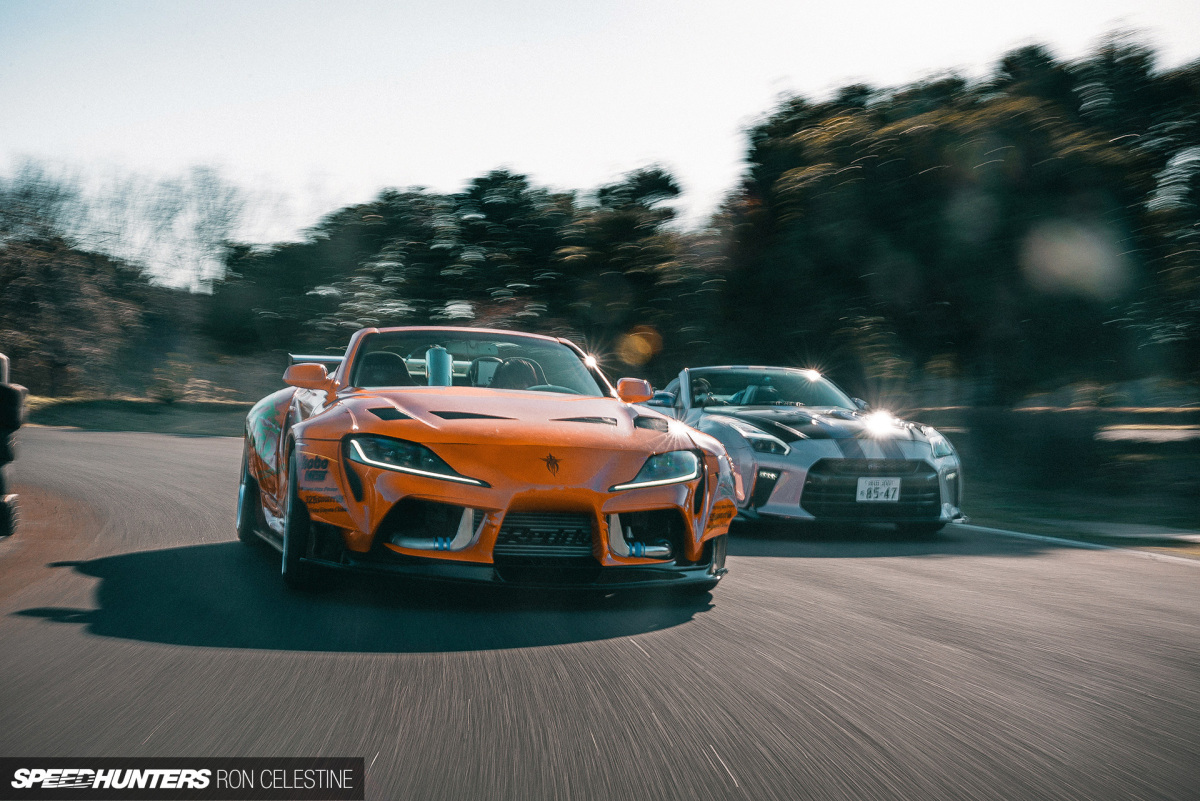 Supra & GT-R Lookalikes From The School Of Illusion