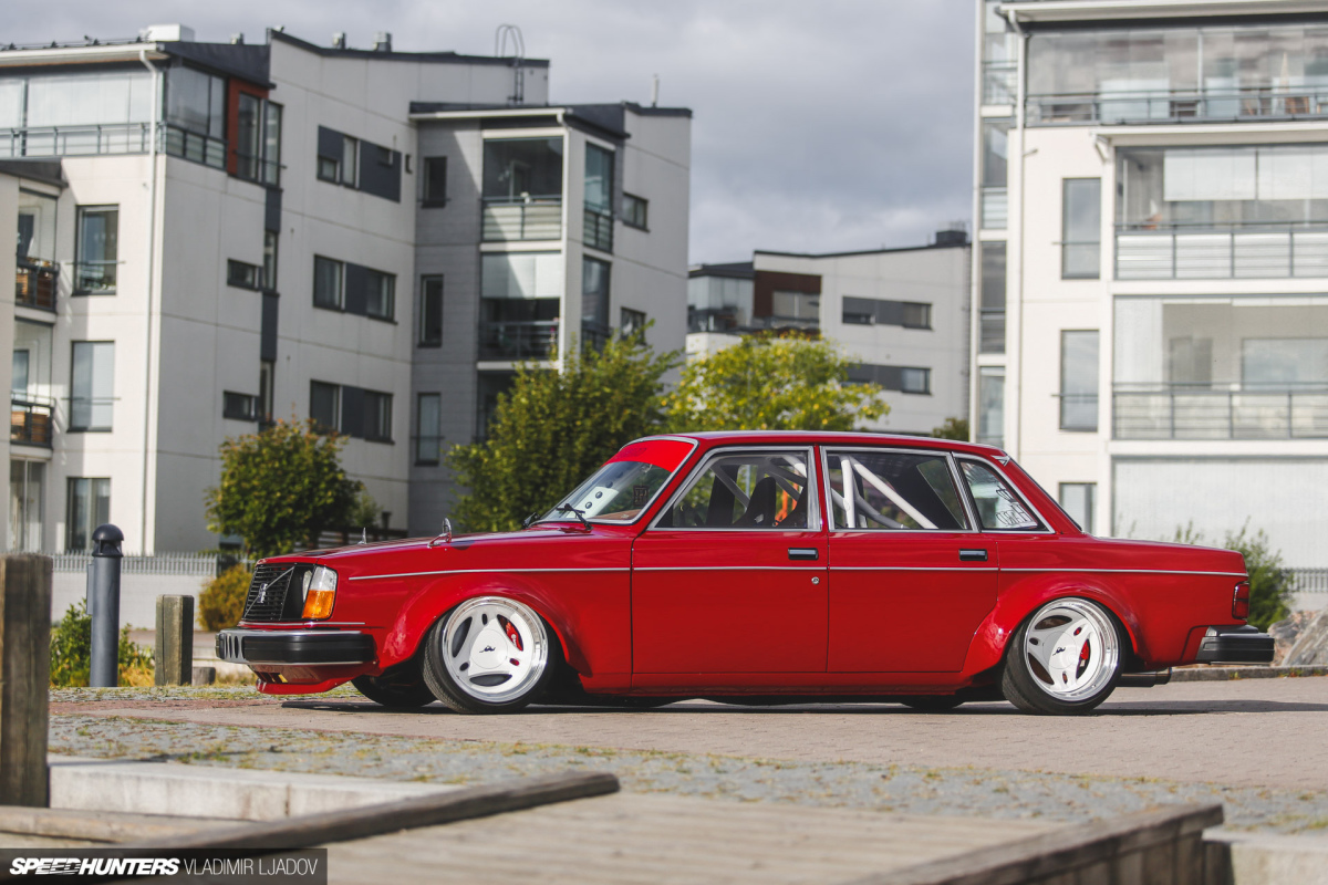 A Low & Wide Volvo With 2JZ Punch