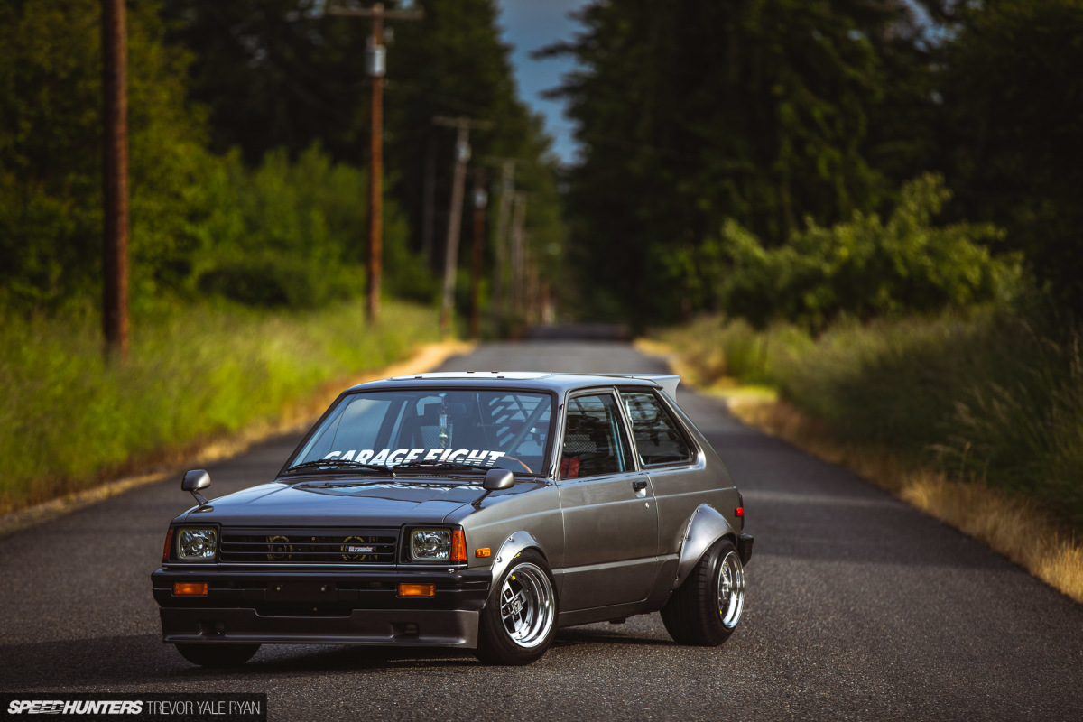 Wide Wheels & Metal Flake: A Home-Brewed Starlet