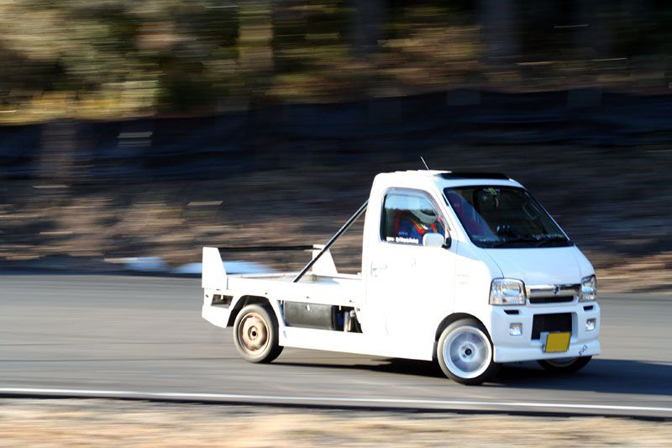 Random Snap>>drifting Kei Truck
