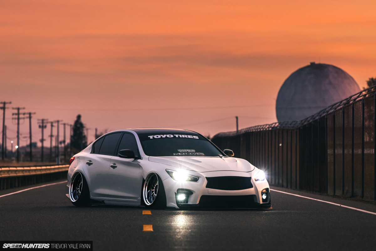 Killer Combo: An Infiniti Q50 On Air
