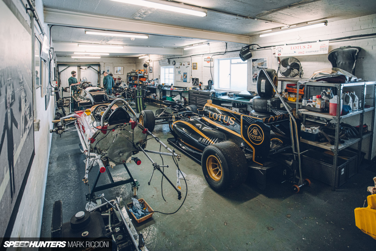 Preserving History For Future Generations: Inside Classic Team Lotus