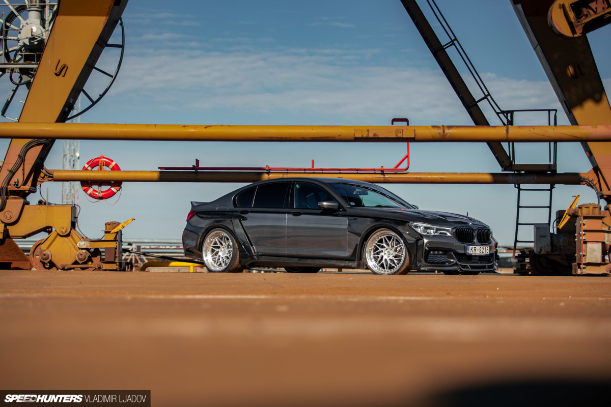 Businessman In A Tracksuit: A Custom Wide-Body 7 Series