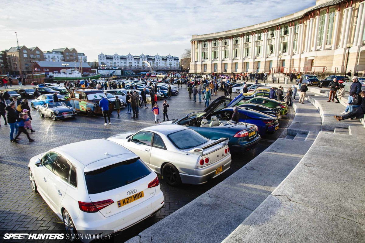 speedhunters simon woolley queens sqaure brostol breakfast meet 2022-19