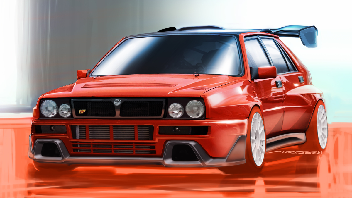 Front red a