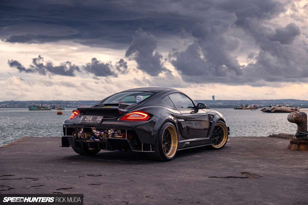 Built In Bali: A Carbon-Clad, Twin-Turbo Cayman S