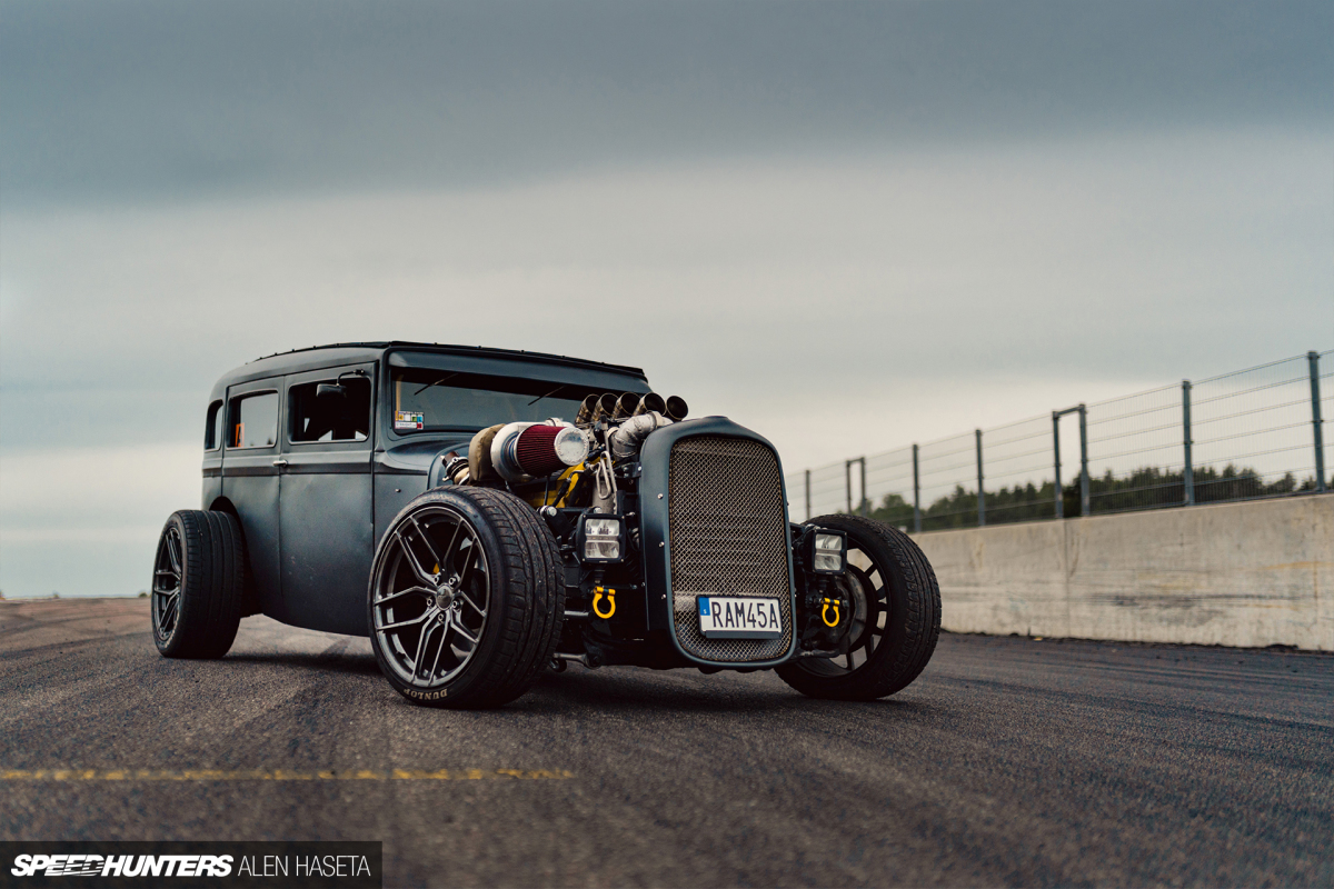 Old Meets New In A BMW-Based Hudson Hot Rod