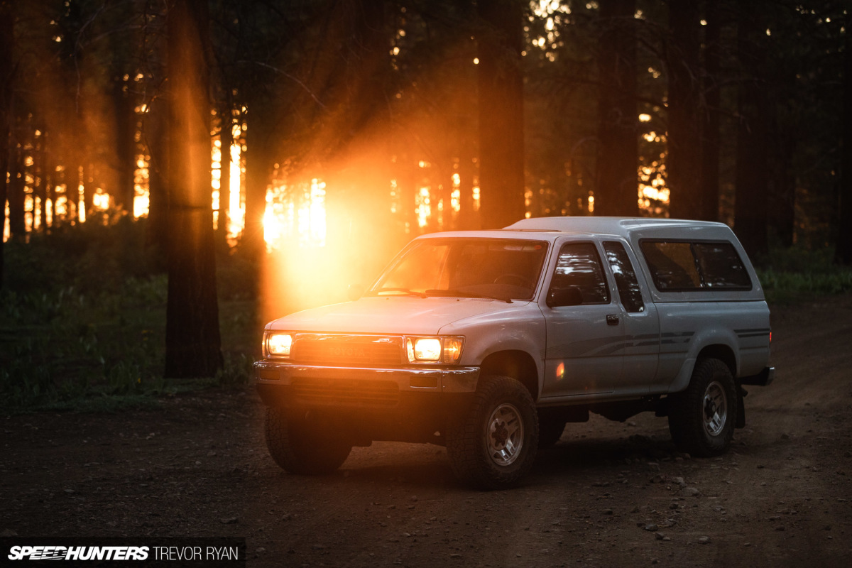Taking A ’91 Toyota Pickup On An Off-Road Adventure