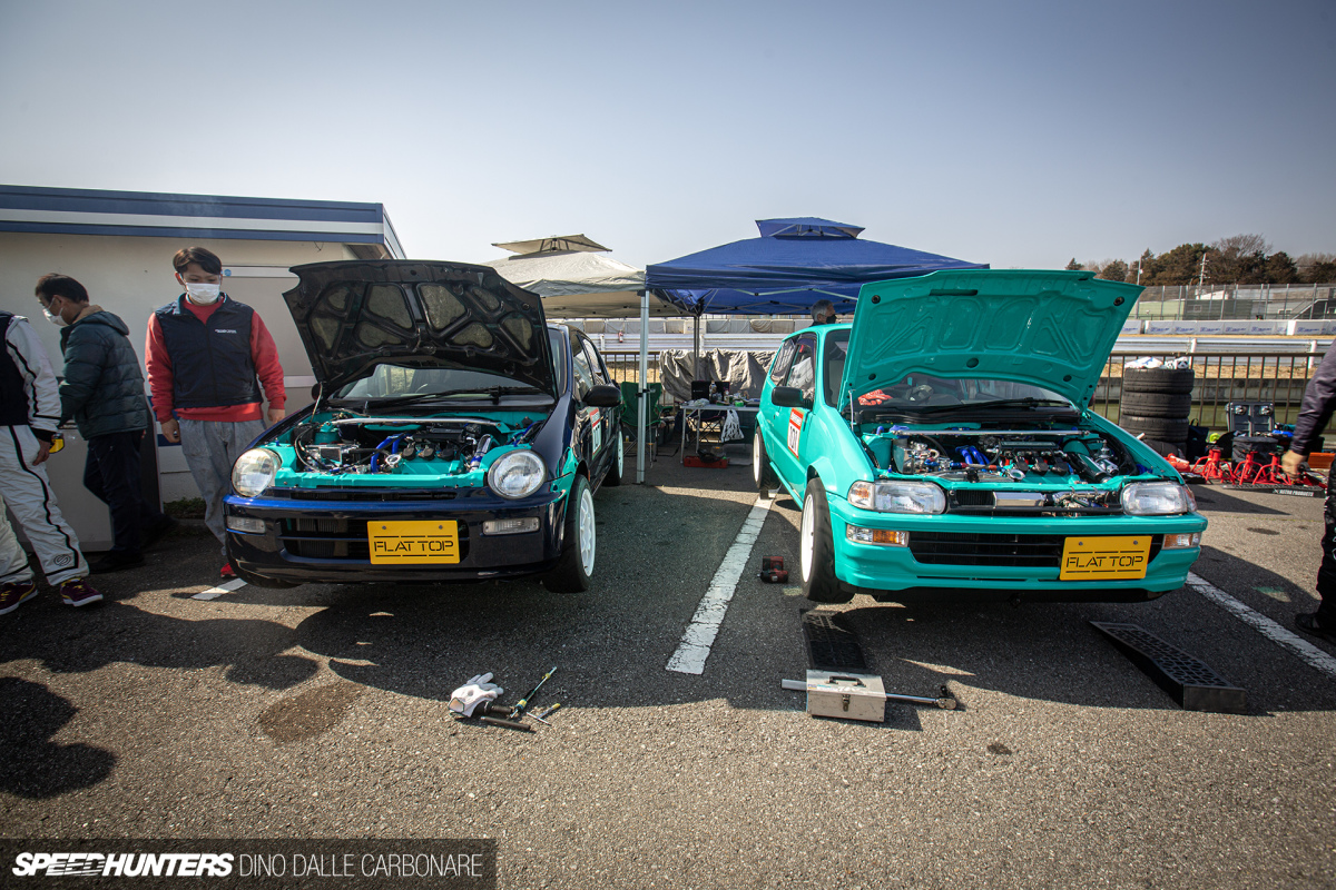 A Pair Of Time-Attacking Turbo Honda Todays