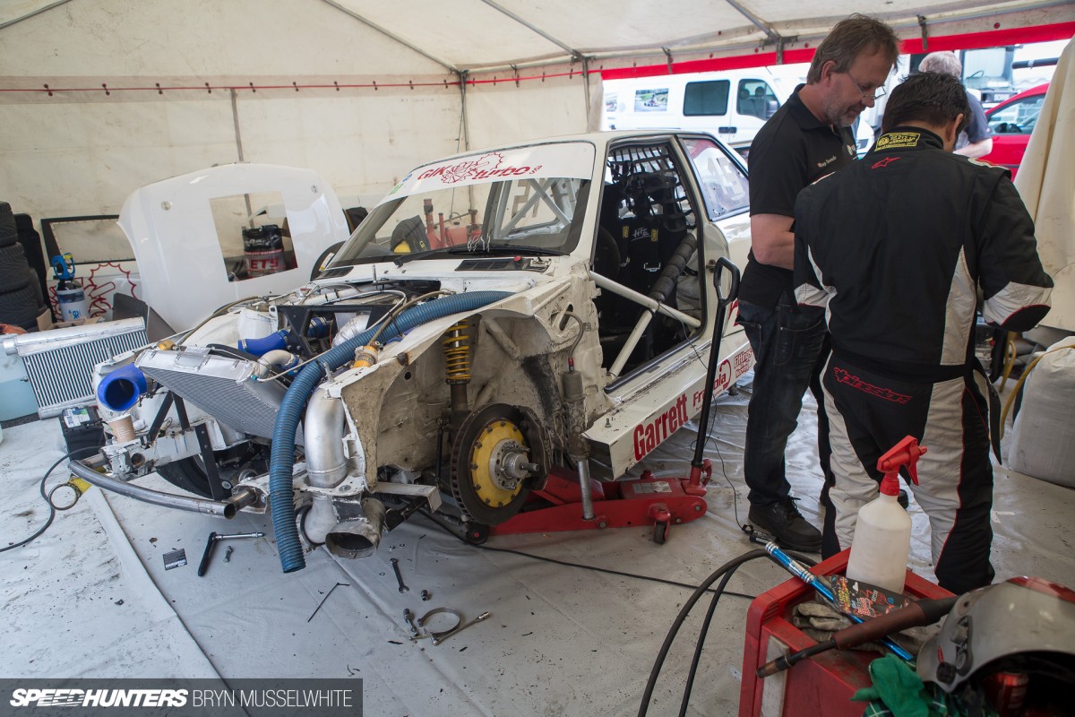BMW E30 DTM M3 Gatebil Mantorp Park -14