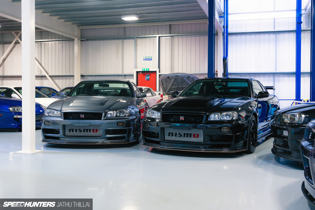 What’s Better Than One Nismo Clubman Race Spec R34 Skyline GT-R? Two!