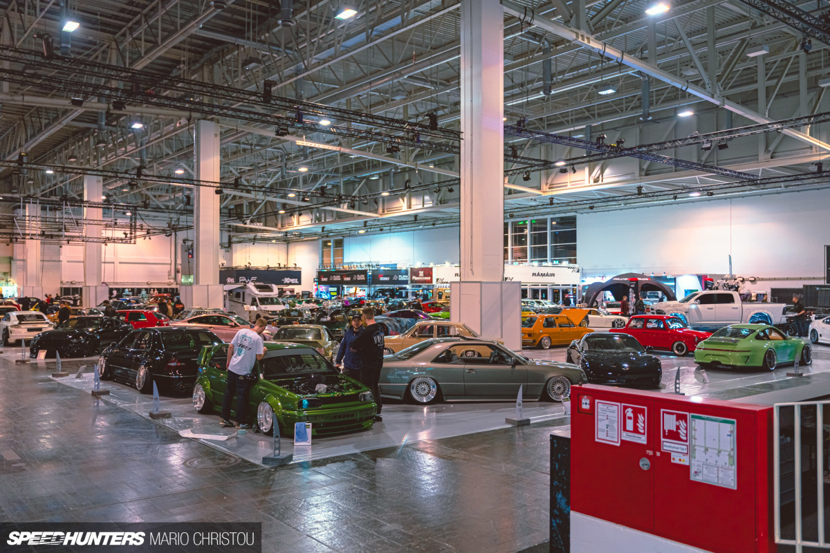 Last-Minute Prep: Setup Night At The 2024 Essen Motor Show
